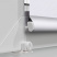 Рулонная штора «Мини» Пастель/Белый (90 х 170)