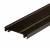 фото шина потолочная алюминиевая двухрядная «прага» l=6 м. черный в интернет-магазине Олексдеко