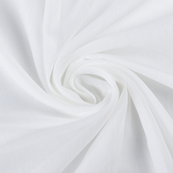 Ткань тюль для штор «Родос» Молочный (На отрез ширина 295 см)