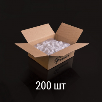 Суппорт поворотный универсальный Серый упак. 200 шт (Пластик)